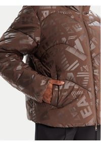 EA7 Emporio Armani Kurtka zimowa 7W000654 AF16408 F6104 Brązowy Regular Fit. Kolor: brązowy. Materiał: syntetyk. Sezon: zima #4