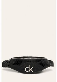 Calvin Klein - Nerka. Kolor: czarny. Materiał: syntetyk, materiał. Wzór: gładki #1