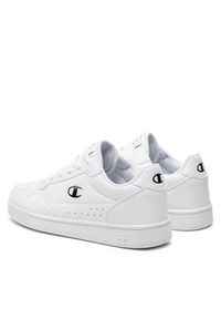 Champion Sneakersy New Court Low Cut Shoe S22075-CHA-WW006 Biały. Kolor: biały. Materiał: skóra