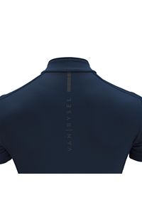 VAN RYSEL - Koszulka rowerowa szosowa Triban RC500. Kolor: niebieski. Materiał: materiał, elastan, poliamid. Sport: wspinaczka #1