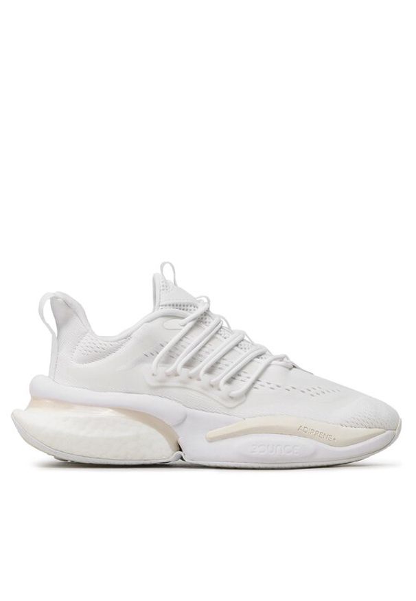 Adidas - adidas Sneakersy Alphaboost V1 Sustainable BOOST HP2759 Biały. Kolor: biały. Materiał: materiał