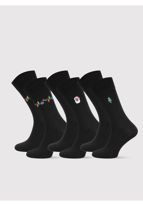 Pako Lorente - PAKO LORENTE - Zestaw skarpet męskich w świąteczne wzory. Materiał: poliester, elastan, bawełna