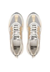 Love Moschino - LOVE MOSCHINO Sneakersy JA15456G0OIQC90A Biały. Kolor: biały. Materiał: skóra #4