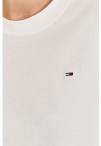 Tommy Jeans - T-shirt. Okazja: na co dzień. Kolor: biały. Wzór: nadruk. Styl: casual #5