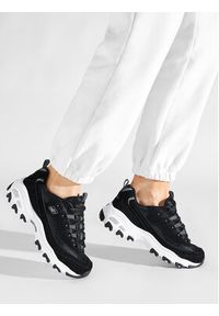 skechers - Skechers Sneakersy Biggest Fan 11930/BLK Czarny. Kolor: czarny. Materiał: materiał #2