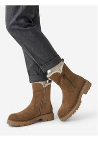Clara Barson Botki CEO-WS6382-01 Brązowy. Kolor: brązowy. Materiał: materiał #3