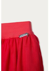 Guess - Spódnica dziecięca 116-175 cm. Kolor: różowy. Materiał: poliester, materiał, dzianina. Wzór: gładki #2