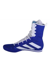 Adidas - Buty adidas Box Hog 4 M HP9612 niebieskie. Kolor: niebieski. Sport: fitness #2