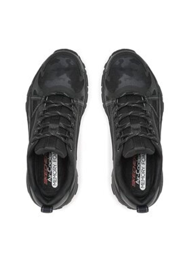skechers - Skechers Trekkingi Max Protect-Task Force 237308 Czarny. Kolor: czarny. Materiał: skóra. Sport: turystyka piesza