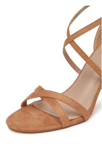 DeeZee Sandały AL0607-1 Brązowy. Kolor: brązowy. Materiał: materiał