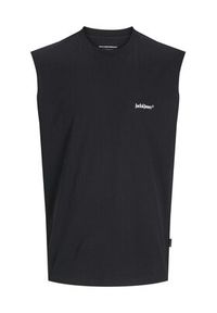 Jack & Jones - Jack&Jones Tank top Varenna 12273524 Czarny Oversize. Kolor: czarny. Materiał: bawełna #7