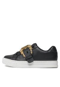 Versace Jeans Couture Sneakersy 75VA3SK9 Czarny. Kolor: czarny. Materiał: skóra #7