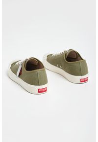 Kenzo - Trampki męskie KENZO. Wysokość cholewki: przed kostkę. Materiał: materiał. Szerokość cholewki: normalna. Wzór: napisy, haft #3