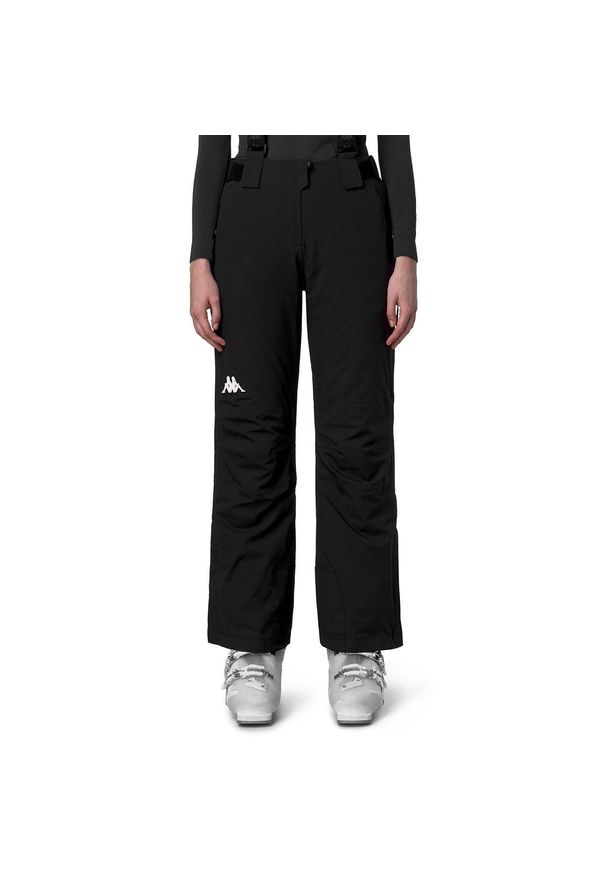 Spodnie narciarskie dla kobiet Kappa 8cento 834. Kolor: czarny. Sezon: zima. Sport: narciarstwo