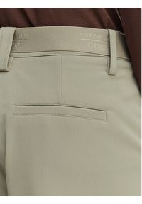 Guess Spodnie materiałowe W6GB01 W1416 Khaki Regular Fit. Kolor: brązowy. Materiał: syntetyk #3