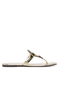 Tory Burch Japonki Miller 170345 Złoty. Kolor: złoty. Materiał: skóra #3