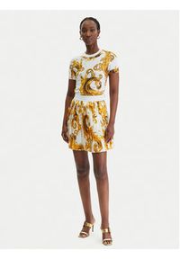 Versace Jeans Couture Spódnica mini 80HAE820 NS834 Biały Regular Fit. Kolor: biały. Materiał: syntetyk #3