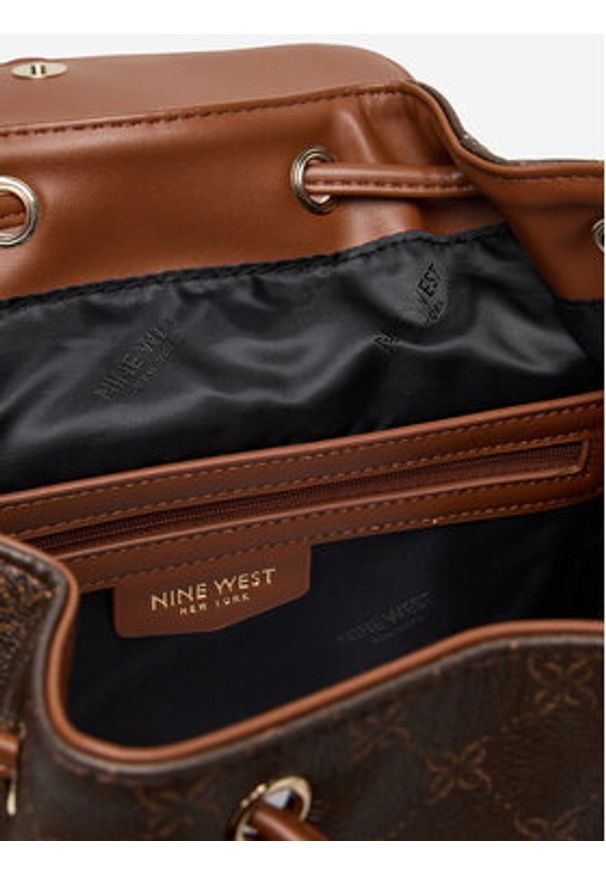 Nine West Plecak CEO-NEVADA-LDA8272 Brązowy. Kolor: brązowy. Materiał: syntetyk, materiał