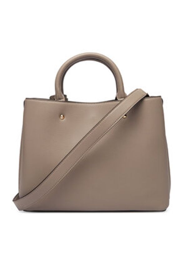 Guess Torebka Meridian II HWBG69 74060 Beżowy. Kolor: beżowy. Materiał: skórzane