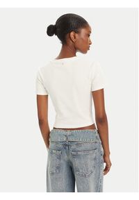 Miss Sixty T-Shirt 6L1SJ4300000 Biały Slim Fit. Kolor: biały. Materiał: bawełna #3