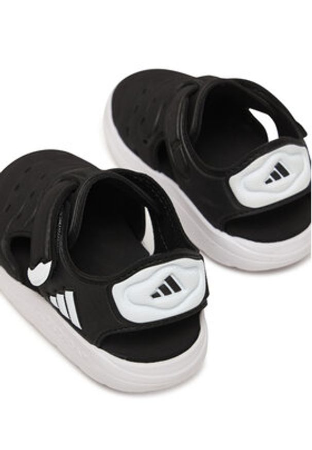 Adidas - adidas Sandały Water Sandal 2 JP6998 Czarny. Kolor: czarny. Materiał: syntetyk