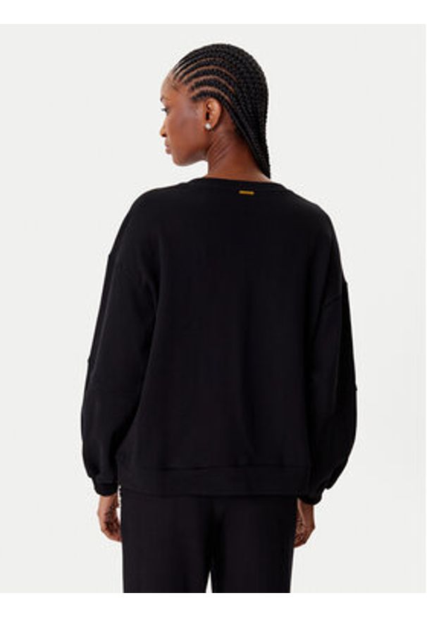 TwinSet - TWINSET Bluza 252LI2MCC Czarny Regular Fit. Kolor: czarny. Materiał: bawełna