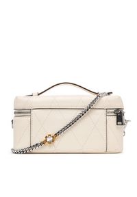 Tory Burch Torebka Charlie 186038 Kremowy. Kolor: kremowy. Materiał: skórzane #6