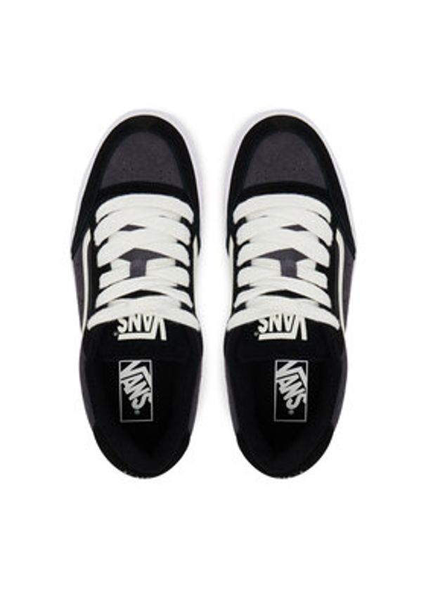 Vans Sneakersy Hylane VN000D26BMA1 Czarny. Kolor: czarny. Materiał: skóra, zamsz