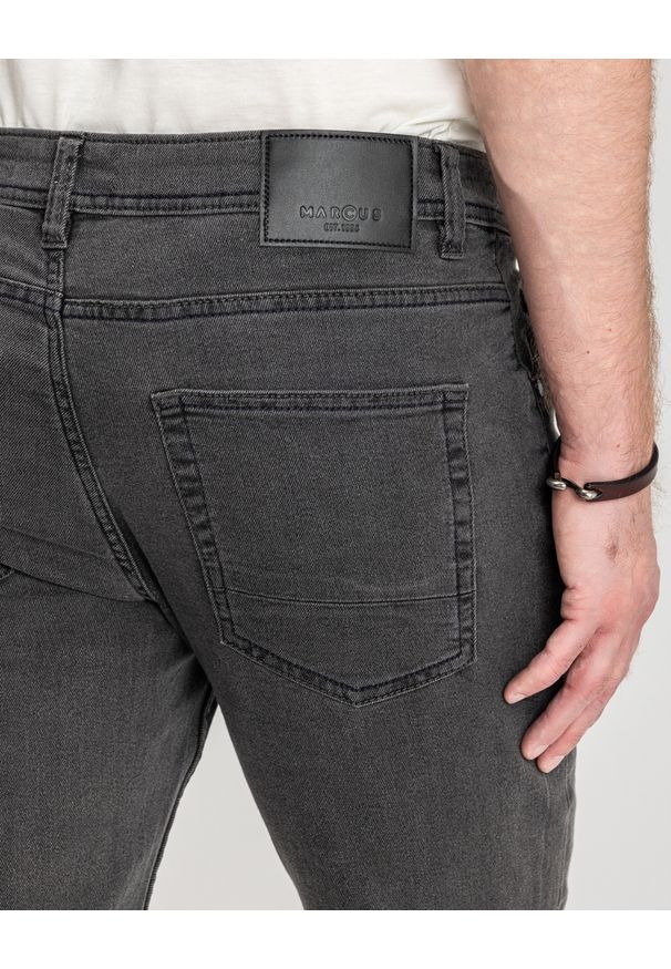MARCUS - Męskie Spodnie Jeansowe Marcus Sebb 2215 Grey Miner 14-200302