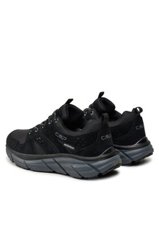 CMP Trekkingi Kamsel Low 3Q25987EO Czarny. Kolor: czarny. Materiał: skóra, zamsz. Sport: turystyka piesza