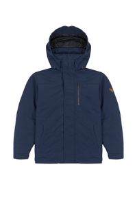 Wrangler - WRANGLER BODYGUARD JACKET MĘSKA KURTKA ZIMOWA Z KAPTUREM CIEPŁA NAVY W40BWW114. Typ kołnierza: kaptur. Sezon: zima #7
