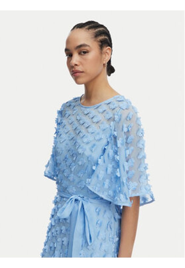 Joseph Ribkoff Sukienka koktajlowa 261738 Błękitny Regular Fit. Kolor: niebieski. Materiał: syntetyk. Styl: wizytowy