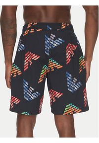 Emporio Armani Szorty kąpielowe EM000689 AF12340 FC105 Czarny Regular Fit. Kolor: czarny. Materiał: syntetyk