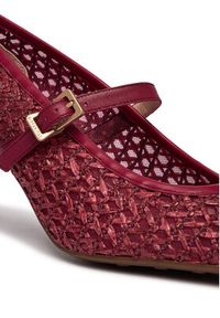 Hispanitas Czółenka RHV264609 C006 Bordowy. Kolor: czerwony. Materiał: materiał #6