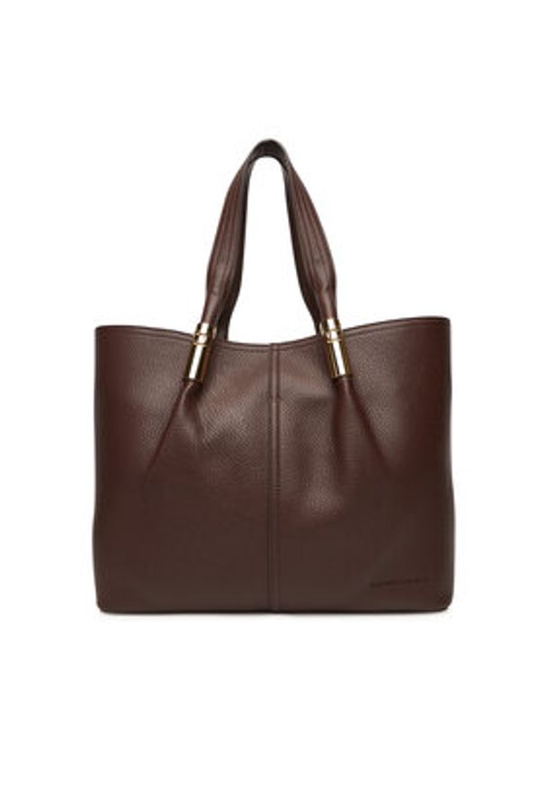 Elisabetta Franchi Torebka BS-41A-56E2-V440 Brązowy. Kolor: brązowy. Materiał: skórzane