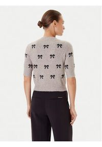Vero Moda Sweter Doffy 10330793 Beżowy Regular Fit. Kolor: beżowy. Materiał: syntetyk #4