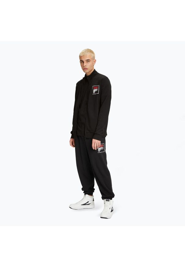 Fila - Bluza męska FILA Luton Track. Kolor: czarny