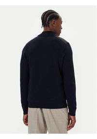 Bugatti Bluza 7600-85545D Granatowy Regular Fit. Kolor: niebieski. Materiał: bawełna #5