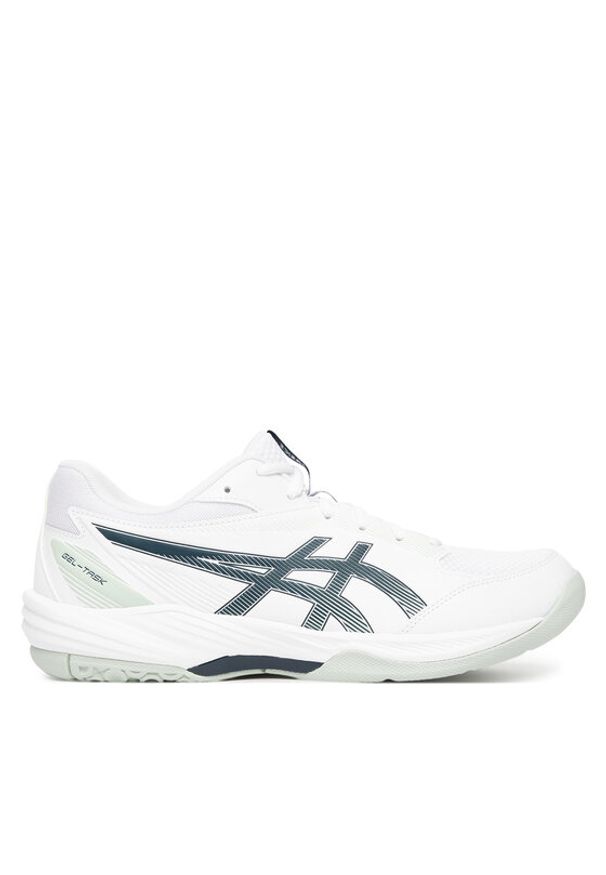 Asics Buty halowe Gel-Task 4 1071A103 Biały. Kolor: biały. Materiał: materiał