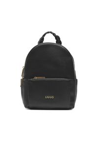 Liu Jo Plecak Ecs M Backpack AXX021 E0031 Czarny. Kolor: czarny. Materiał: skórzane