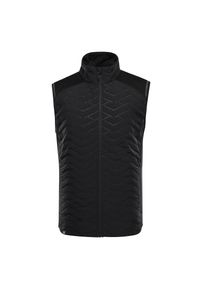 ALPINE PRO - Męski lekki ocieplany bezrękawnik Alpine Pro Berf 2. Kolor: czarny. Długość rękawa: bez rękawów. Sport: turystyka piesza #1