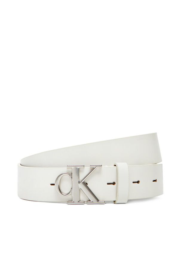 Pasek Damski Calvin Klein Jeans. Kolor: biały