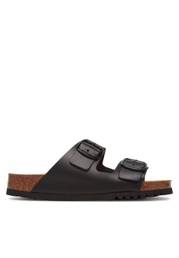 Klapki Scholl. Kolor: czarny