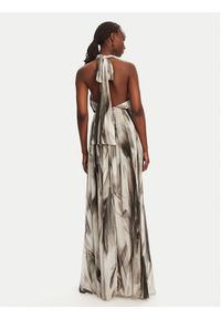 Elisabetta Franchi Sukienka letnia ABR4752E2 E84 Czarny Regular Fit. Kolor: czarny. Materiał: syntetyk. Sezon: lato #5