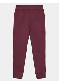 GAP - Gap Spodnie dresowe 772098-00 Bordowy Regular Fit. Kolor: czerwony. Materiał: bawełna