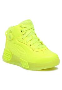 skechers - Skechers Sneakersy S-Lights Remix 310100L/NYEL Żółty. Kolor: żółty. Materiał: skóra #7