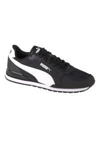 Puma - Męskie Buty Treningowe St Runner V3 NL Logo. Kolor: czarny. Sport: turystyka piesza #1