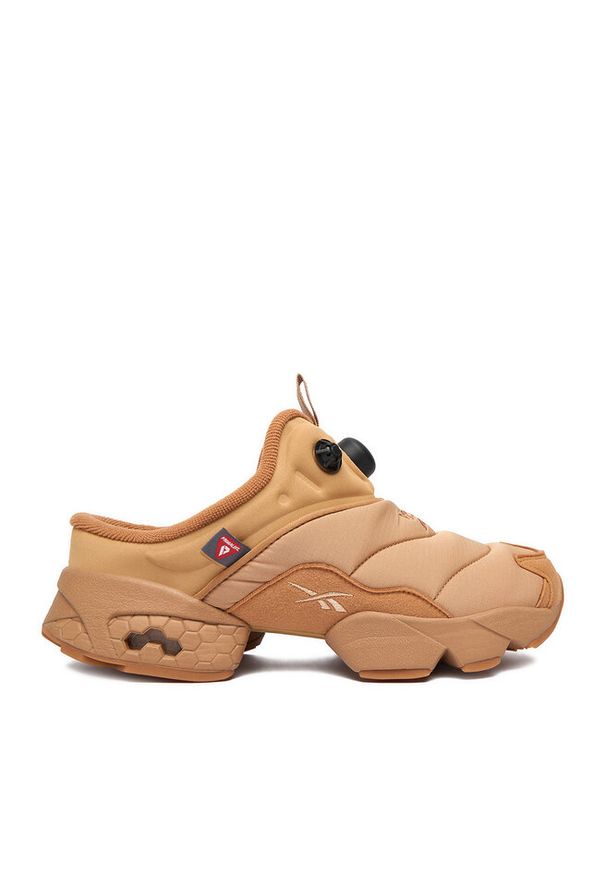 Klapki Reebok. Kolor: beżowy