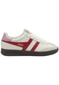 Sznurowane trampki damskie Gola Cyclone Leather. Kolor: czerwony, wielokolorowy, biały #1