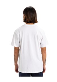 Quiksilver - Koszulka z krótkim rękawem dla Mężczyzn SKULL LINES Biały. Kolor: biały. Materiał: jersey, bawełna. Długość rękawa: krótki rękaw. Długość: krótkie. Wzór: nadruk